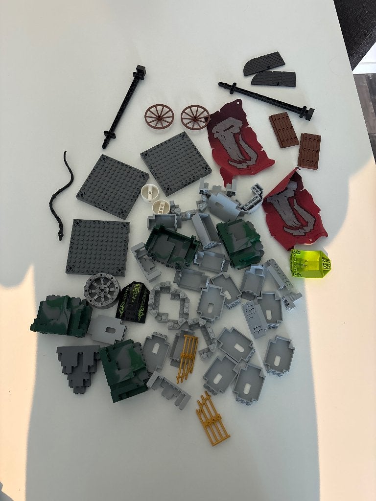 Lego verschillende grotere stukken, Ophalen of Verzenden, Gebruikt, Losse stenen, Lego