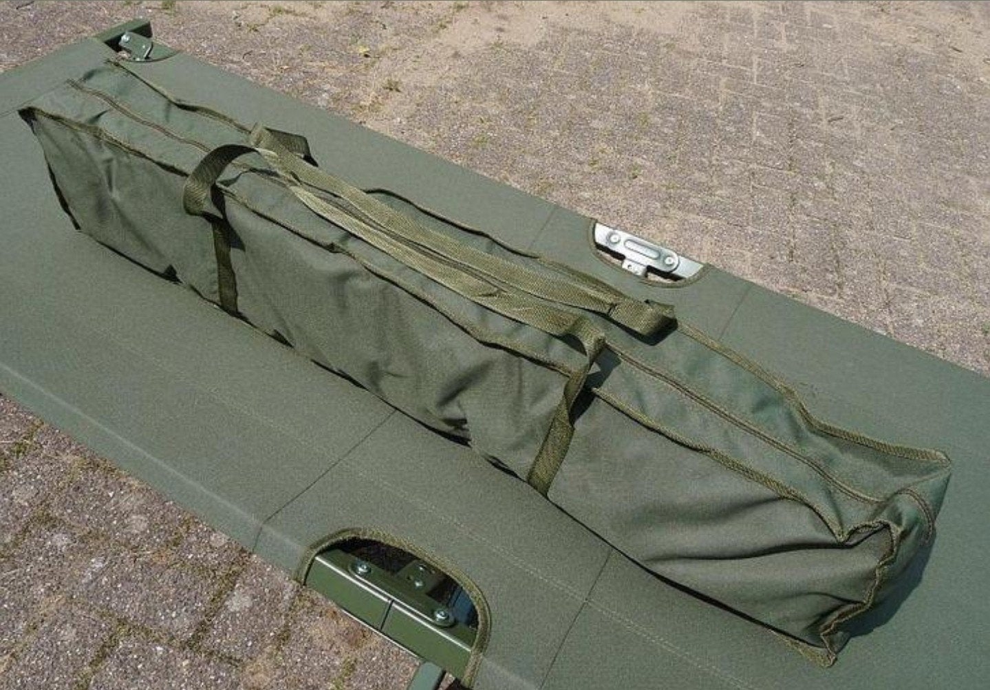 NL leger veldbed hoes hoezen fowdraal green, ., Ophalen of Verzenden, ., Nederland