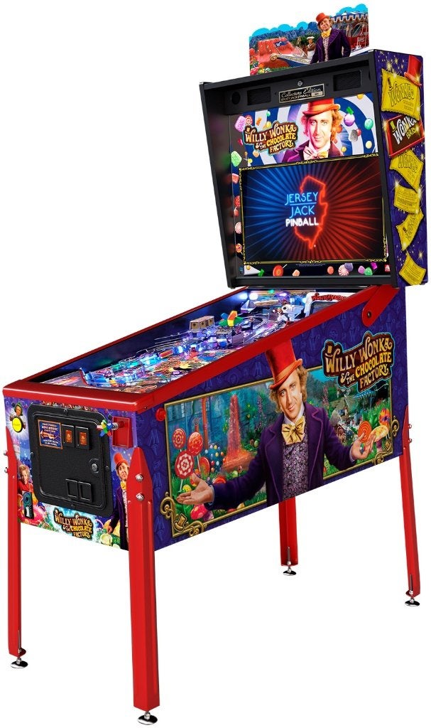 Willy Wonka flipperkast CE, Verzamelen, Automaten | Flipperkasten, Ophalen, Gebruikt, Dot-matrix, Flipperkast