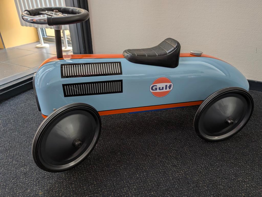 Gulf livery, Ophalen, Zo goed als nieuw