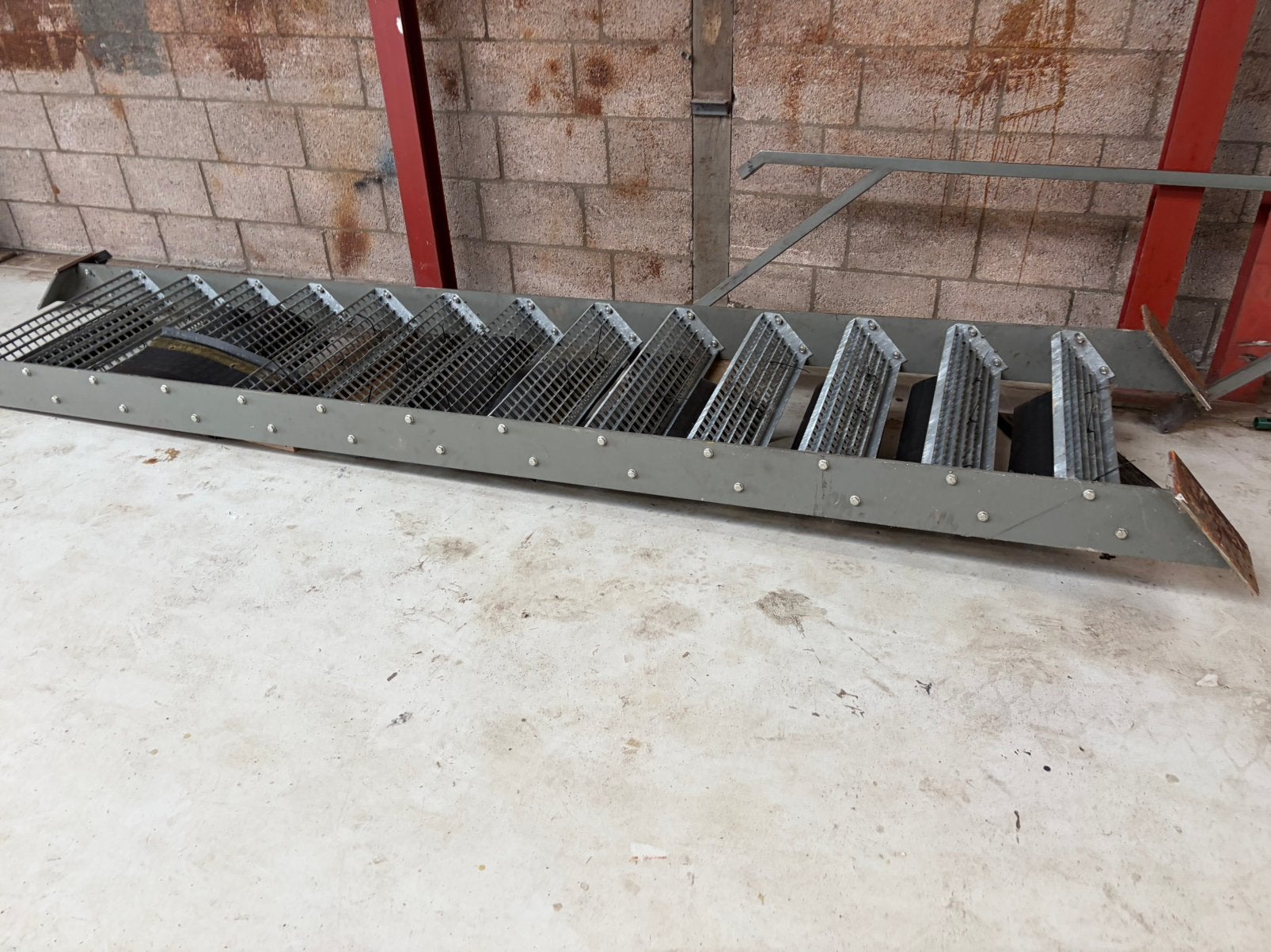 Metalen TRAP TBv VERDIEPINGSVLOER 3 MTR, Ophalen, Gebruikt, Trap, 2 tot 4 meter
