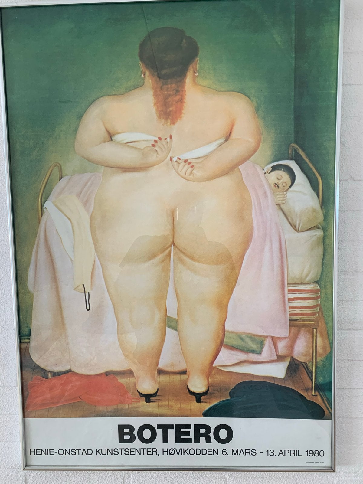 Botero poster Henie-Onstad Kunstsenter 1980, Ophalen