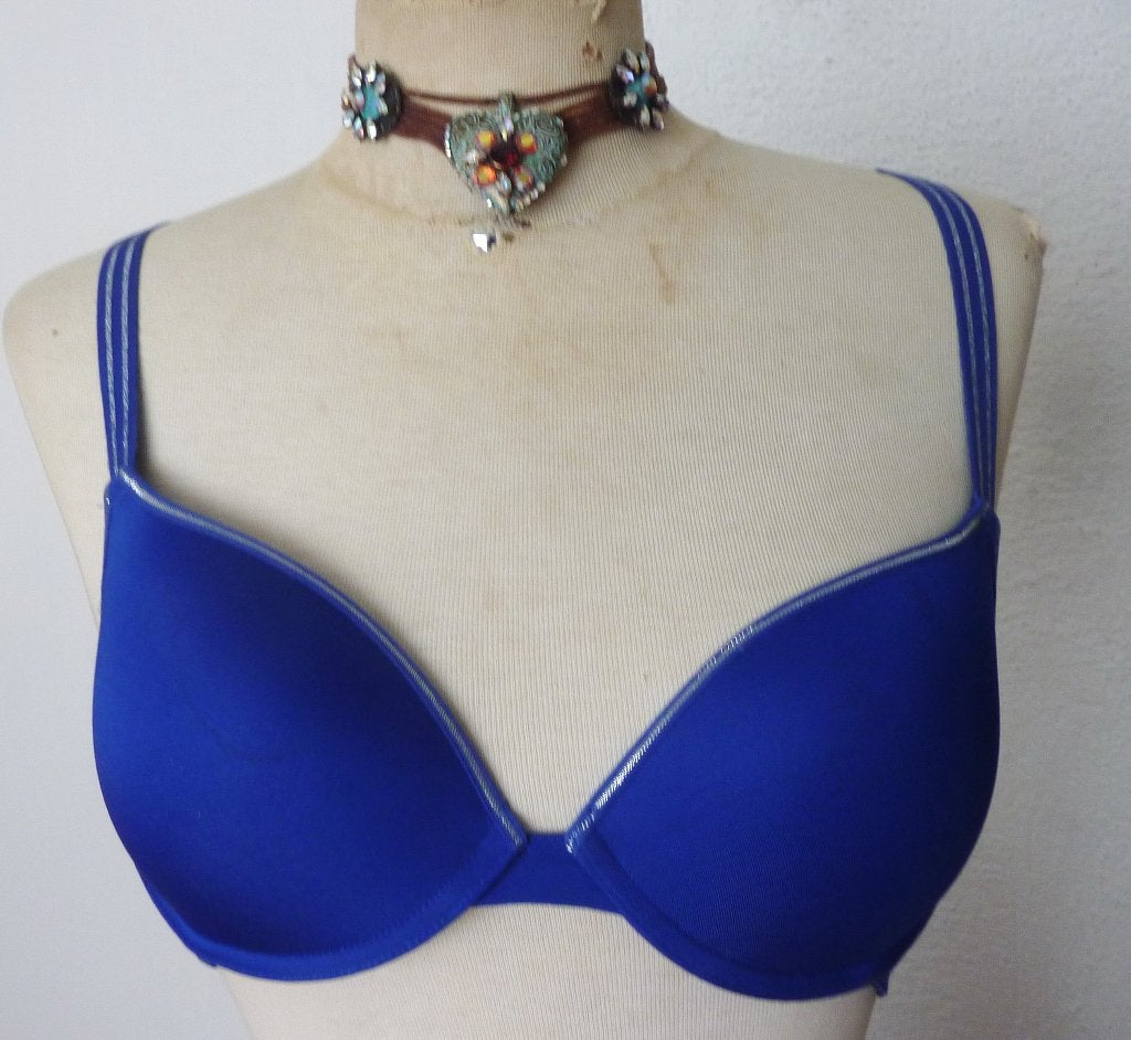 Set BH + 2 slips - Nieuw Marlies Dekkers, Marlies Dekkers, Ophalen of Verzenden, Blauw, BH