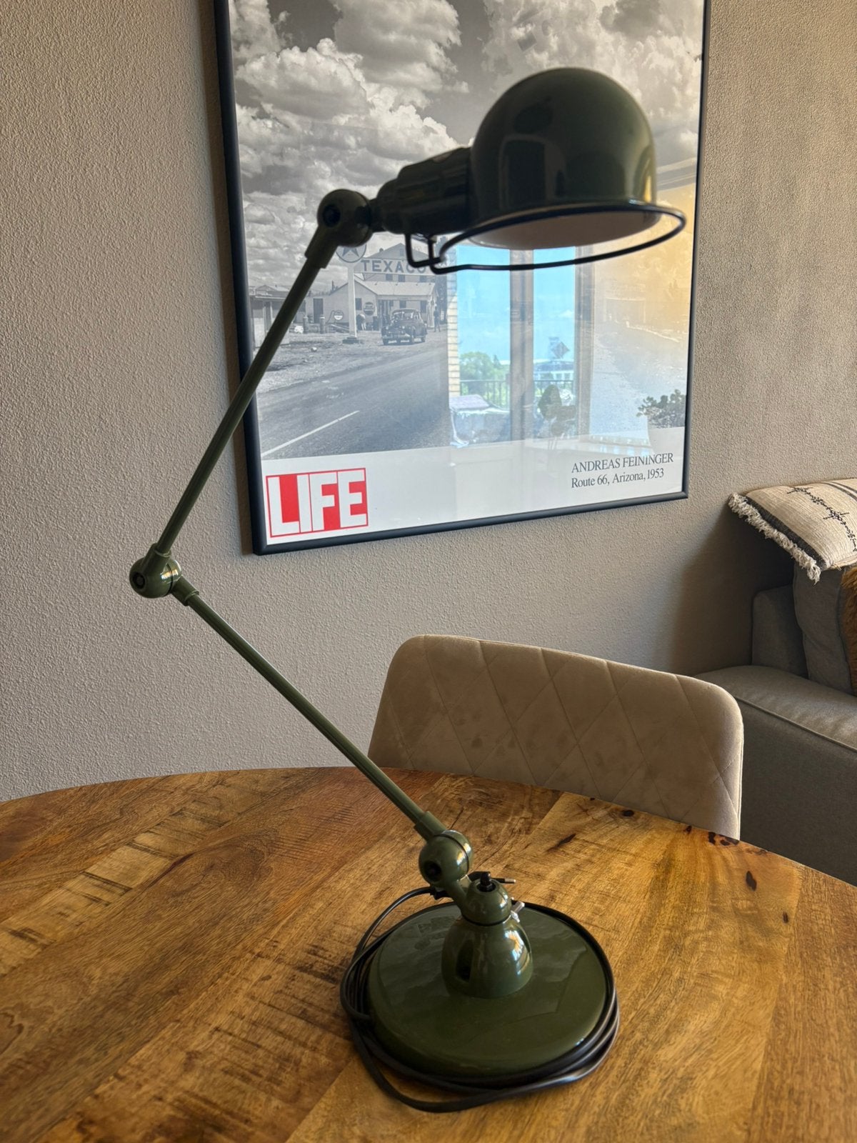 Als Nieuwe Jieldé Signal tafellamp donkergroen, Bureaulamp, Overige merken, Groen, E14 (klein)