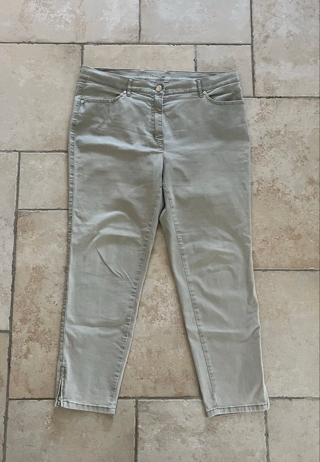 Toni Perfect Shape Cotton broek - Maat 46, Maat 46/48 (XL) of groter, Ophalen of Verzenden, Zo goed als nieuw, Driekwart