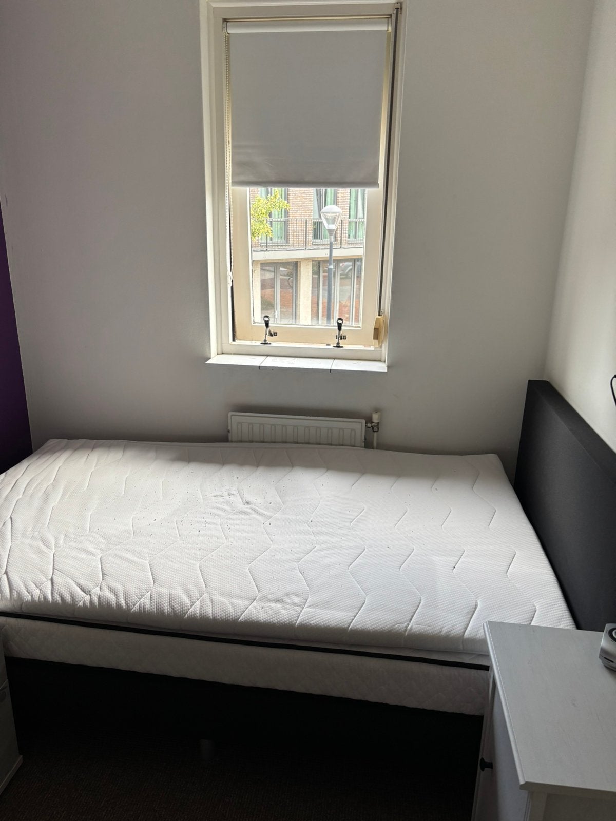 Boxspring b120xl200cm zwart, Ophalen