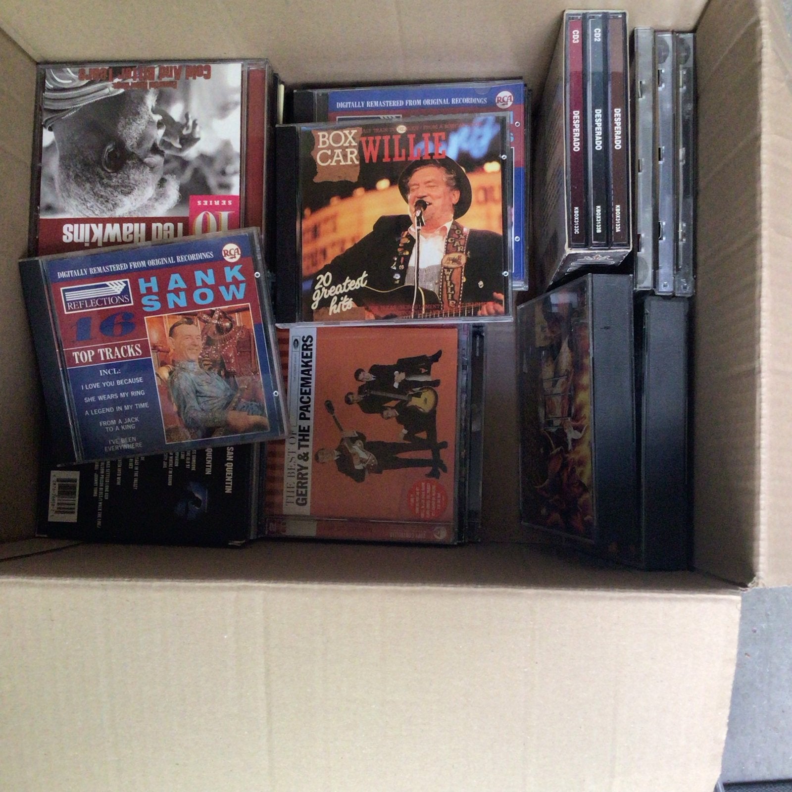 Grote collectie diverse CD's - Country, Rock, Pop ophalen, Ophalen of Verzenden, 1990 - 1999, Gebruikt, Boxset