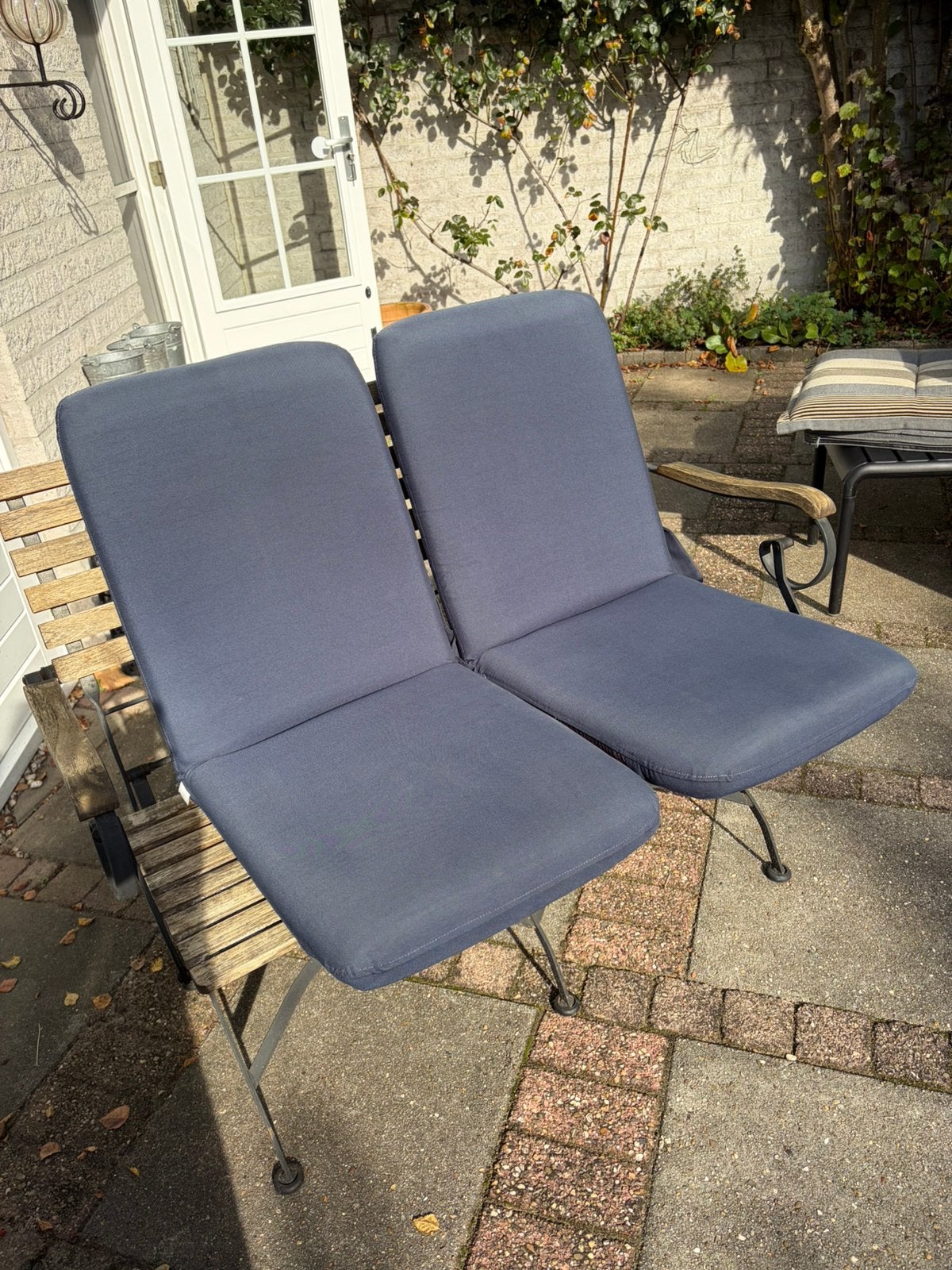 Boot COMFORT SEATS 2 x donkerblauw, Ophalen, Zo goed als nieuw, Interieur en Kussens