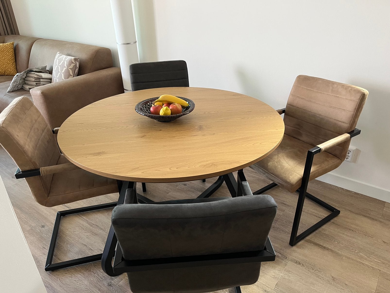 Eetkamerstoelen Lizzy 4x, Huis en Inrichting, Stoelen, Ophalen, Gebruikt, Vier, Modern