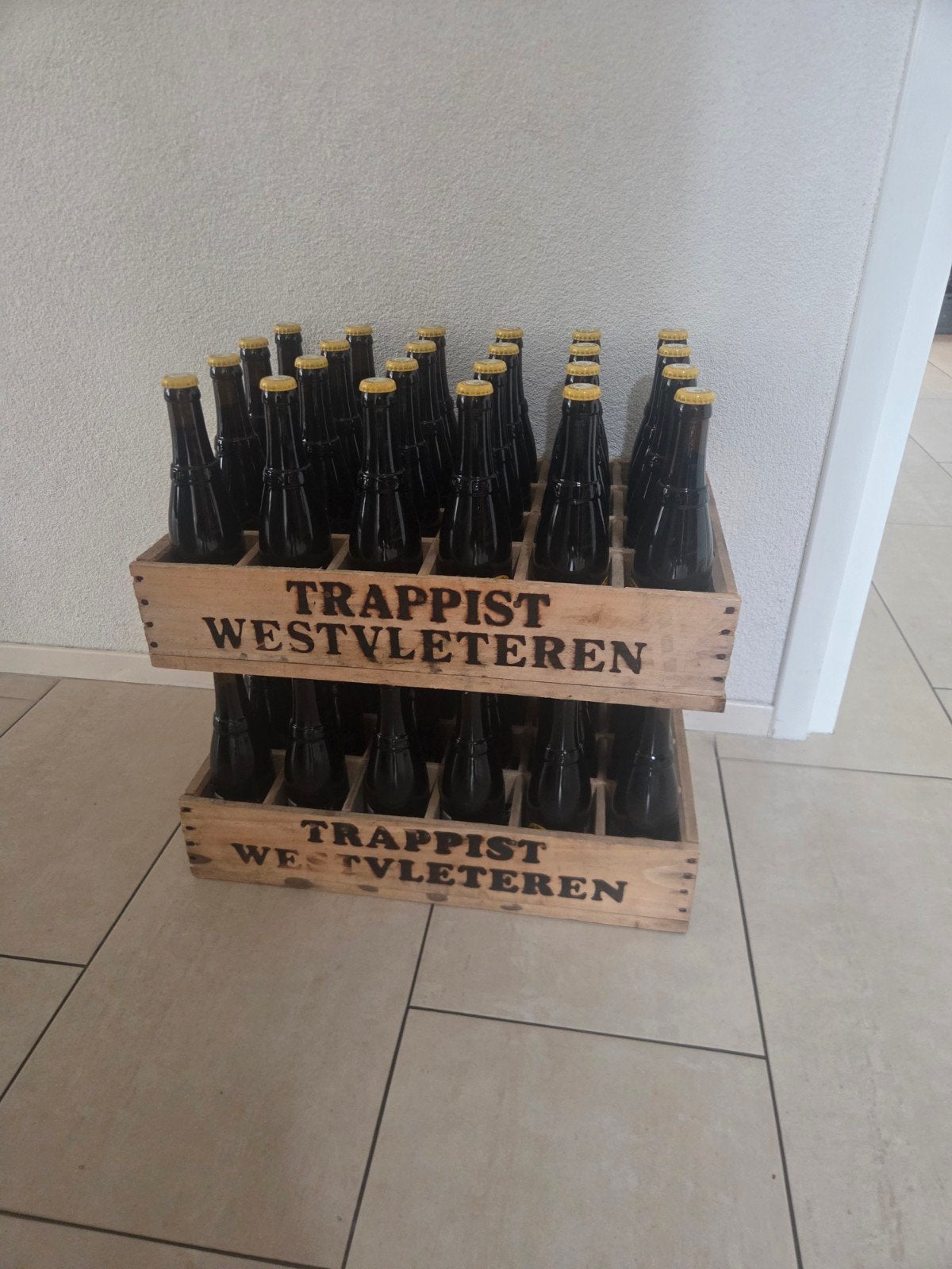 trappist bier, Ophalen