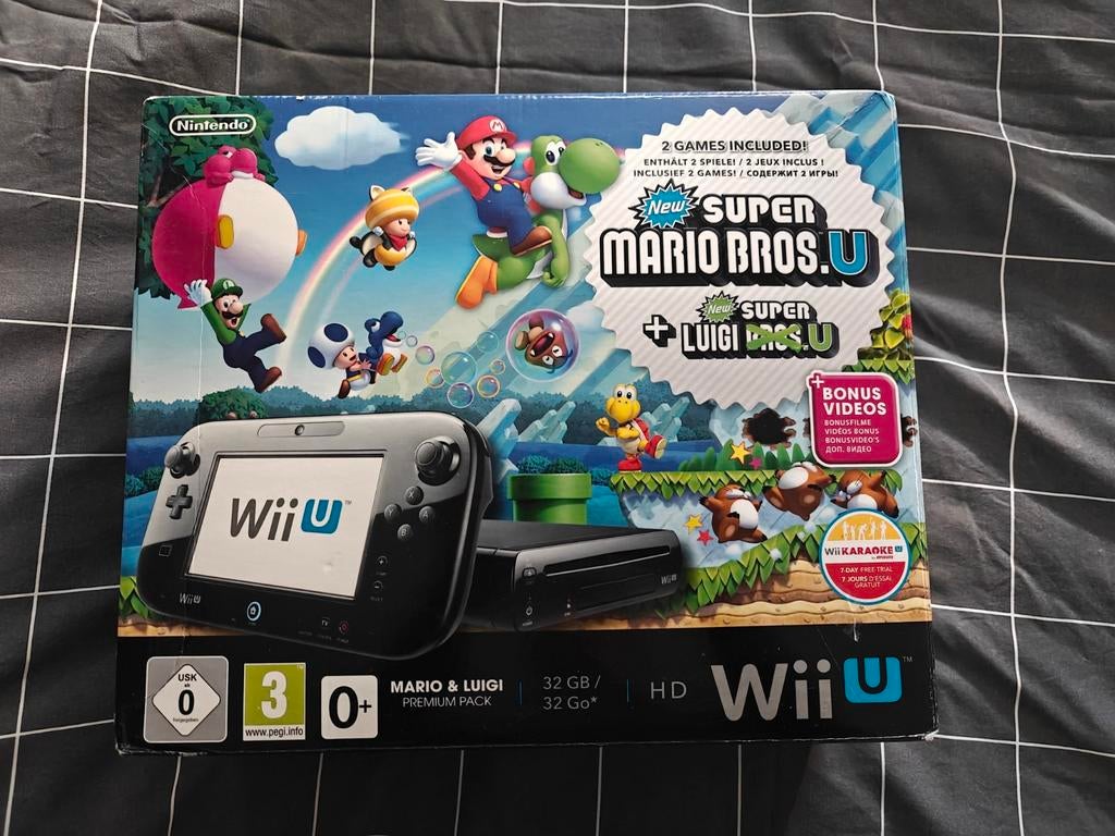 Wii U Premium Pack Mario & Luigi - Zeer goede conditie, Nintendo, Nintendo, Nintendo, Ophalen of Verzenden