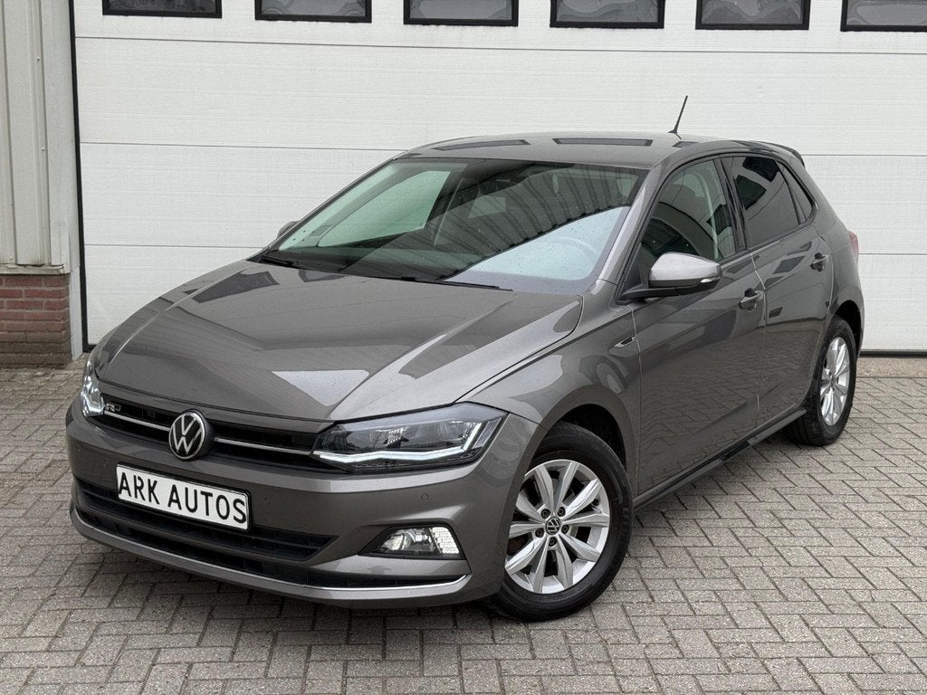 Volkswagen Polo 110 PK R line (bj 2021, automaat), Auto's, Automaat, Gebruikt, Bedrijf, 1020 kg