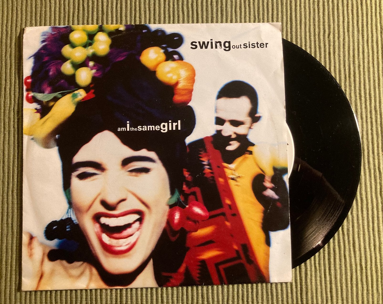 Vinyl single Swing Out Sister - am I the same GIRL, Gebruikt, 1990 - 1999, 7 inch, Single