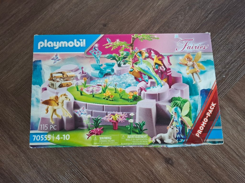 Playmobil Fairies 70555, magisch meer, in doos, Gebruikt, Complete set, Fantasy, Ophalen of Verzenden