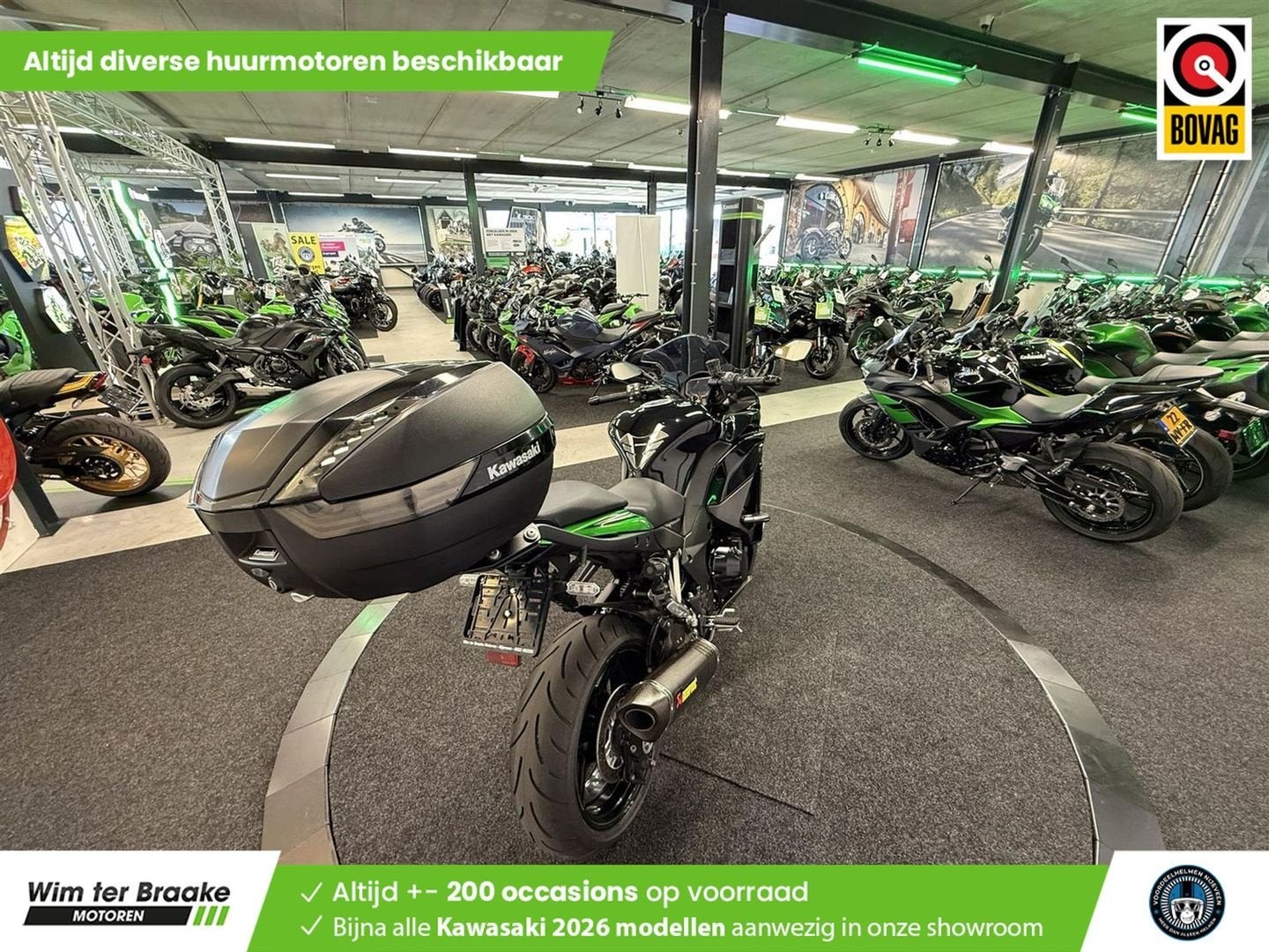 Kawasaki Ninja 1000 SX ABS (bj 2024) 18,178 km, 1048 cc, 4 cilinders, Motorrijbewijs A, Bedrijf