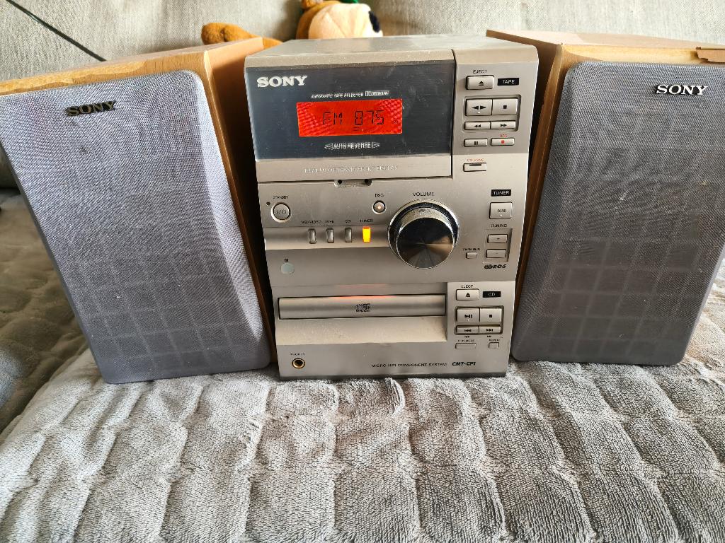 Stereo toren, Audio, Tv en Foto, Stereo-sets, Gebruikt, Cassettedeck, Cd-speler, Tuner of Radio, Speakers, Sony, Losse componenten