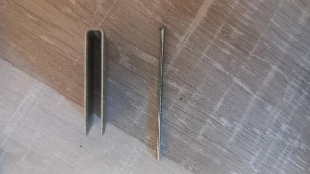 Topcraft TPT-300 tacker met nietjes en nagels, Ophalen of Verzenden, Gebruikt