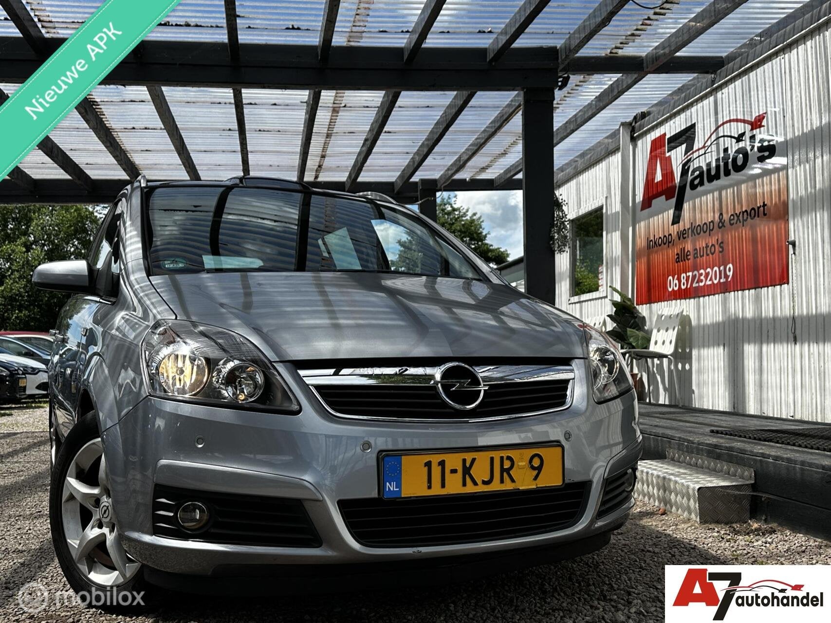 Opel Zafira 1.8 Executive Nieuwe APK, Auto's, Opel, Bedrijf, Te koop, Zafira, ABS, Airbags, Airconditioning, Alarm, Automatische klimaatregeling