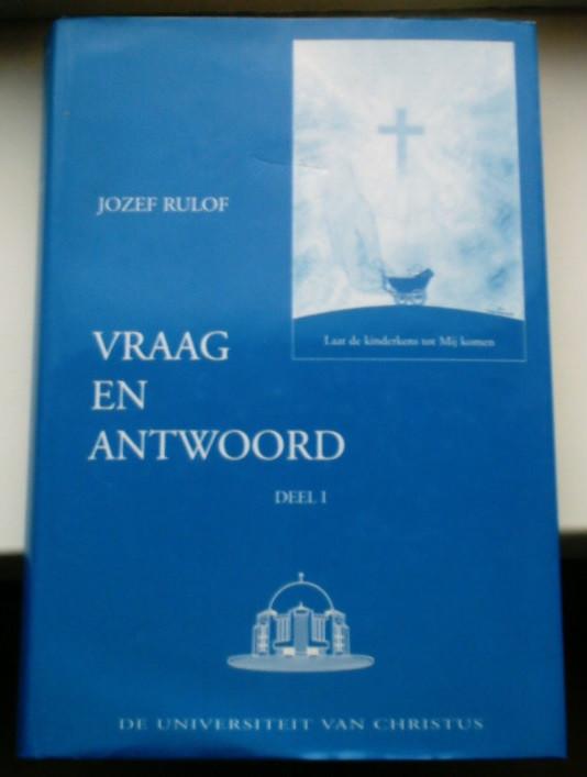 Jozef Rulof: Vraag en antwoord deel 1., Ophalen of Verzenden, Zo goed als nieuw, Overige onderwerpen, Overige typen