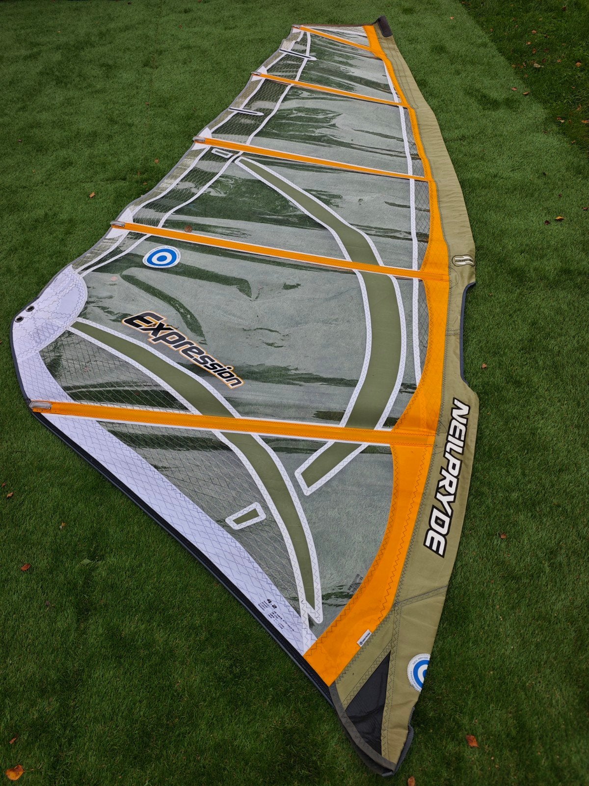 Neilpryde Expression 4.2 m² windsurfzeil, Watersport en Boten, Ophalen, Gebruikt, 3.5 tot 5 m², Neilpryde