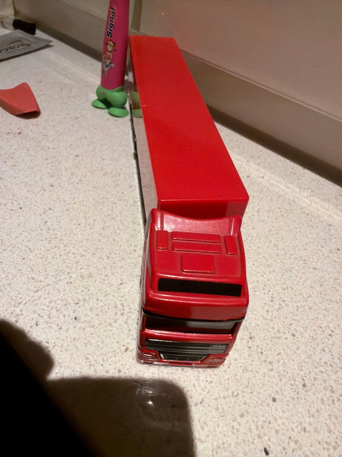 1/87 DAF PTT Post vrachtwagen - Mooi oudje, Overige merken, Gebruikt, C, Ophalen of Verzenden