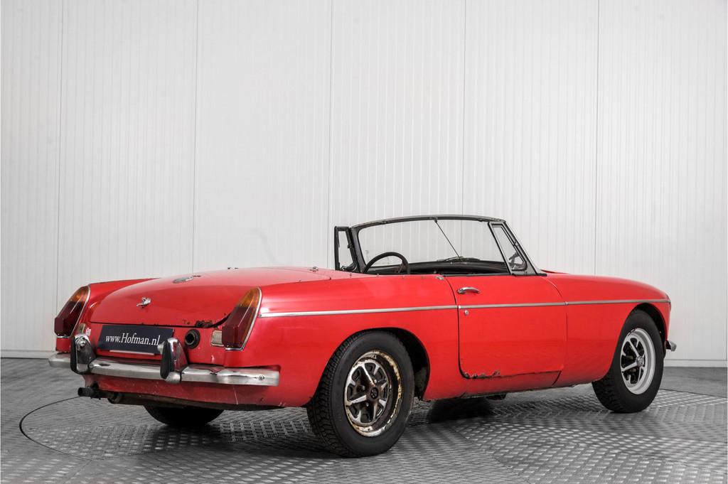 MG B 1.8 Roadster Overdrive (bj 1971), Auto's, MG, B, Gebruikt, 4 cilinders, Cabriolet