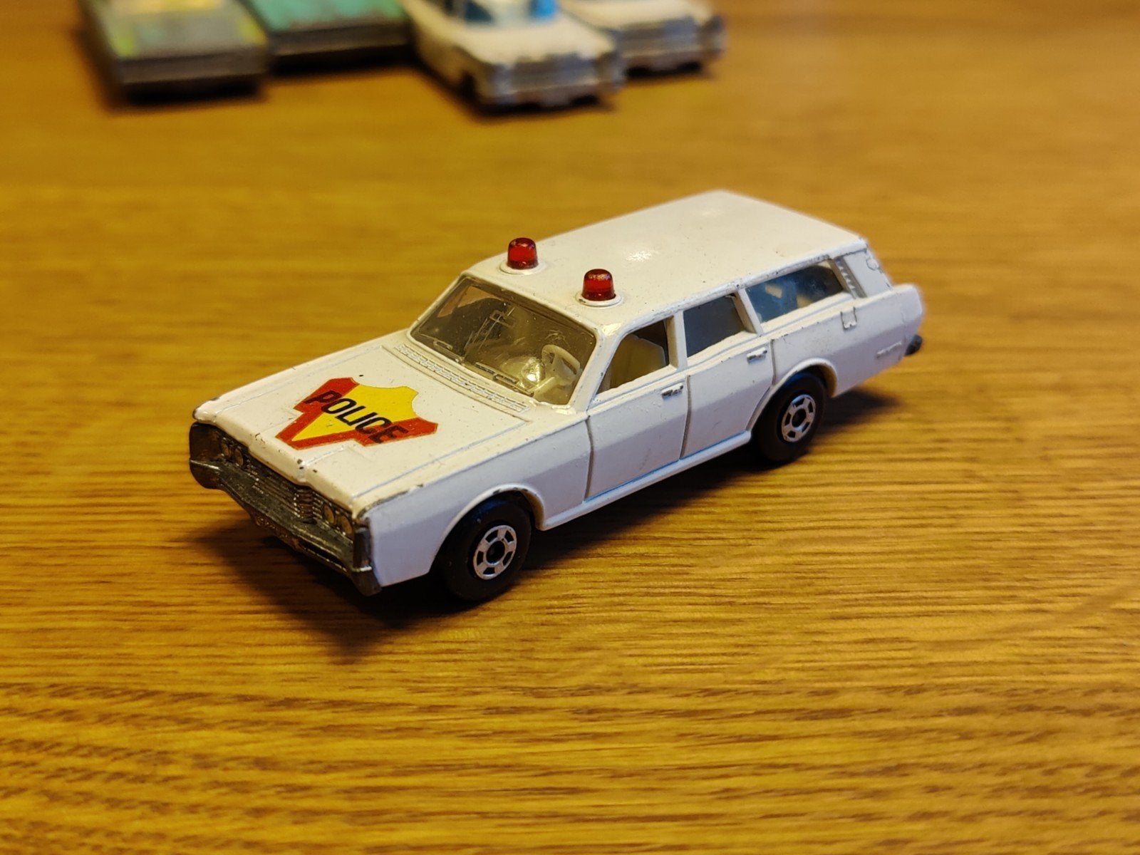 Matchbox Mercury Commuter Police Car, Ophalen of Verzenden, Zo goed als nieuw, Auto