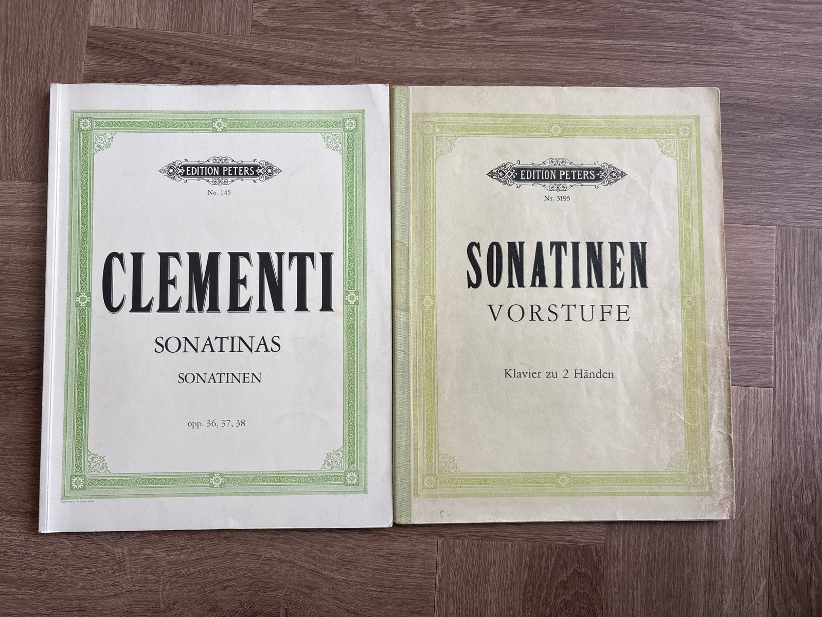 Clementi Sonatines & Sonatinen Vorstufe - Bladmuziek, Gebruikt, Klassiek, Les of Cursus, Ophalen of Verzenden