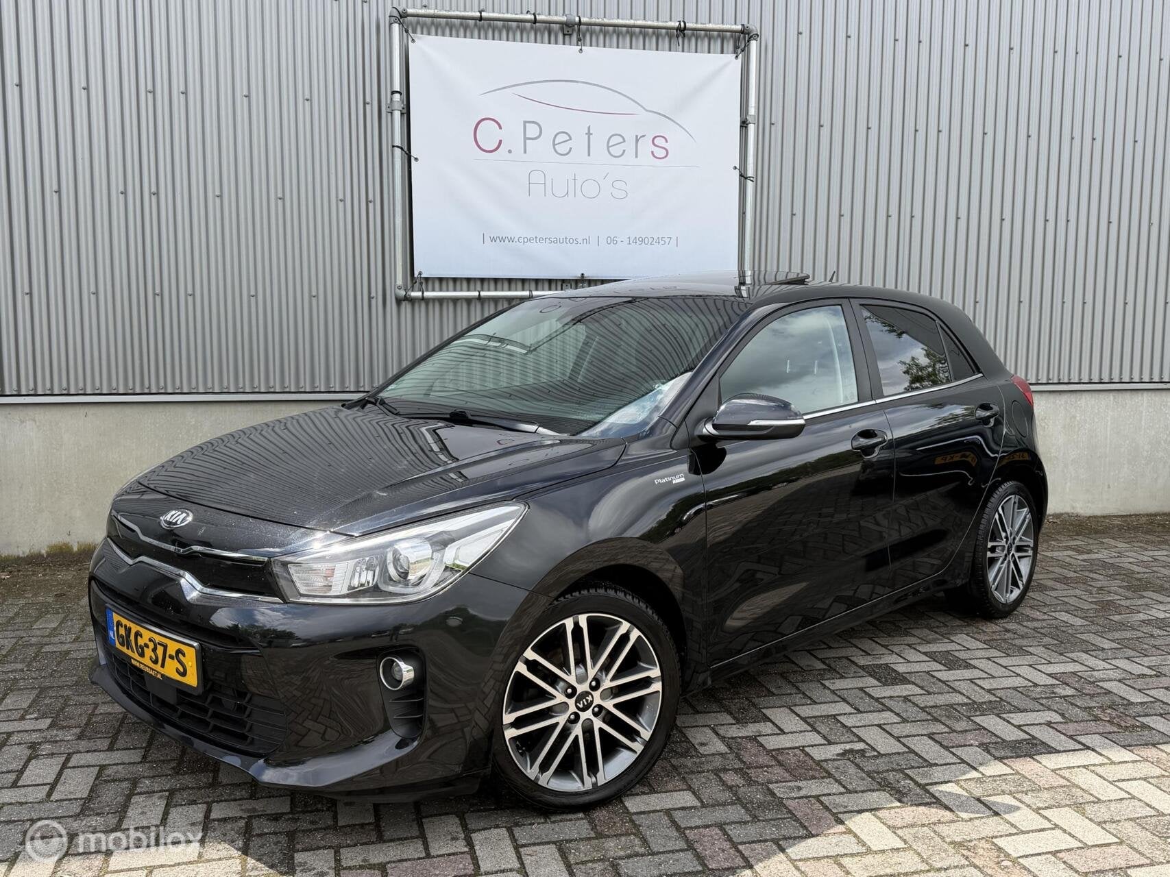 Kia Rio 1.0 TGDI 120PK Platinum / Schuifdak / Leer / Carplay, 450 kg, Gebruikt, Euro 6, Leder
