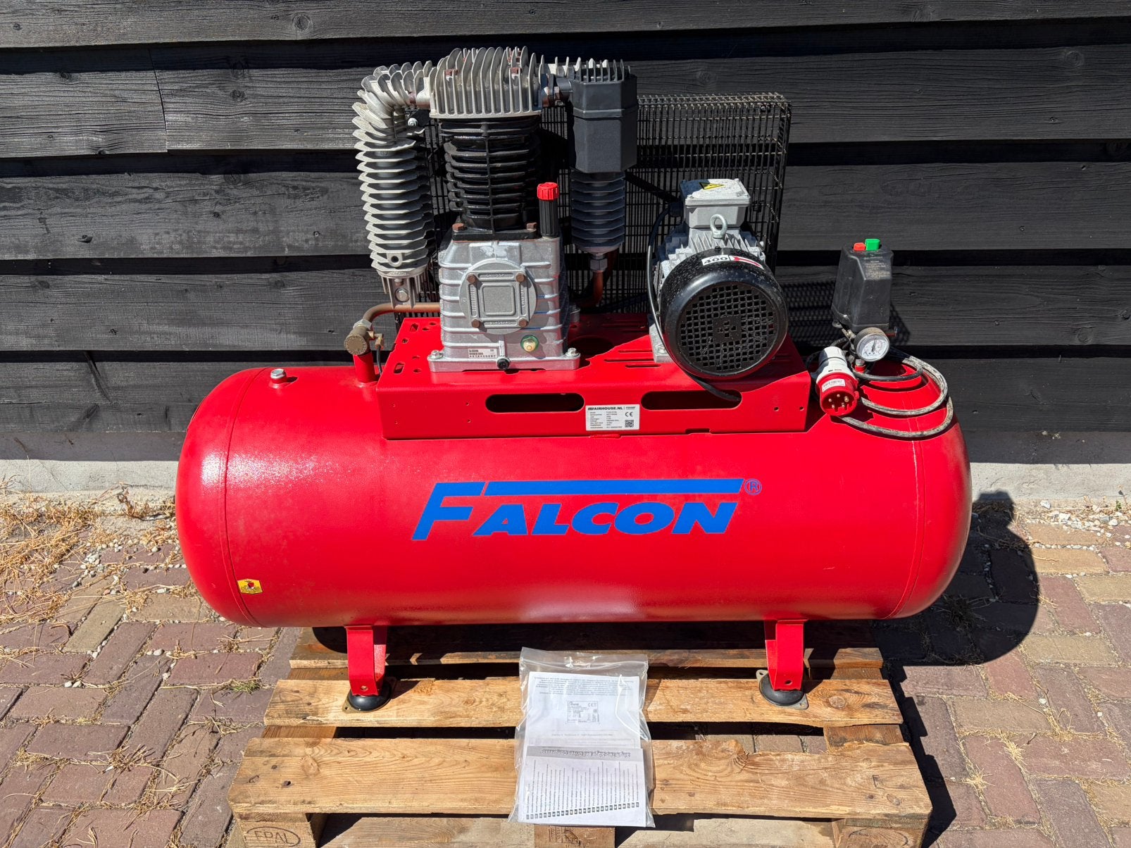 Shamal compressor, Ophalen, 400 tot 800 liter/min, Zo goed als nieuw, 10 bar of meer