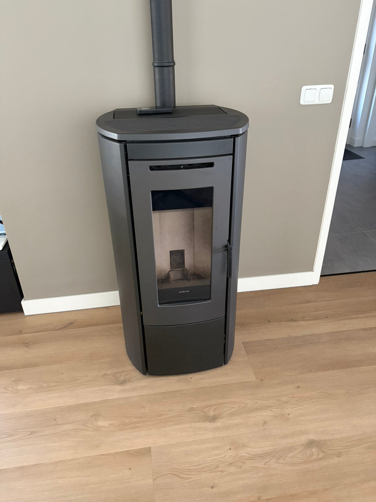 Nordic fire ivar 7, Huis en Inrichting, Kachels, Ophalen, Overige brandstoffen, Zo goed als nieuw, Pelletkachel