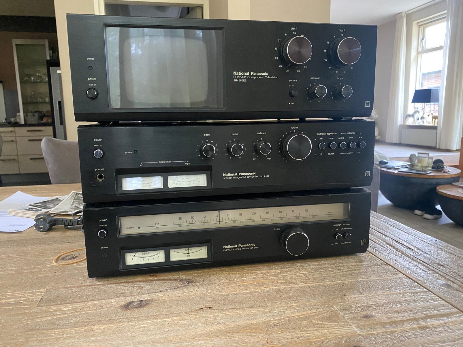 Zeldzame National Panasonic (Technics), Ophalen of Verzenden, Zo goed als nieuw, Overige merken