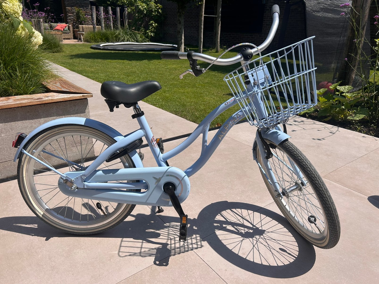Alpina kinderfiets 20 inch - Zo goed als nieuw, Ophalen, Zo goed als nieuw, Terugtraprem, 20 inch of meer