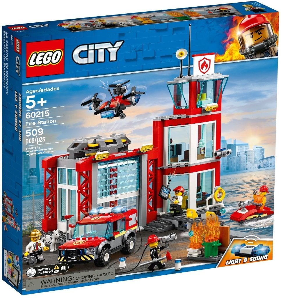 60215 - City: Fire Station, Hello@support.lego.com, Lego, Nieuw, Ophalen of Verzenden