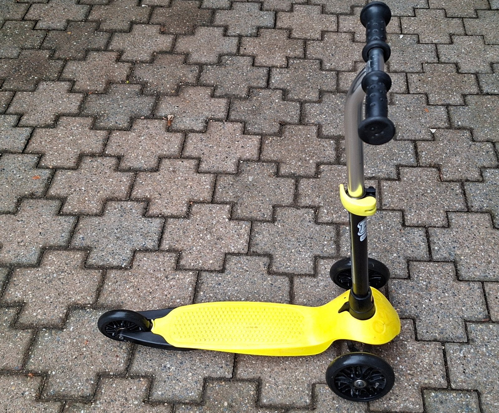 Oxelo B1 Kinderstep Geel - Gebruikt, Fietsen en Brommers, Ophalen, Gebruikt, Gewone step, Oxelo