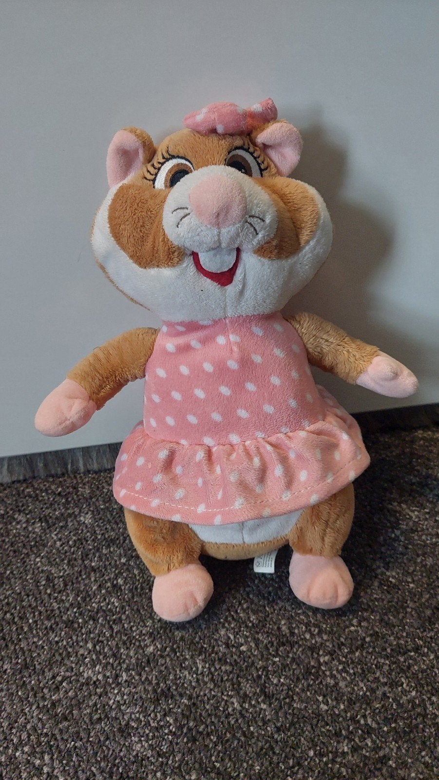 Albert Heijn hamster knuffel, Ophalen of Verzenden, Zo goed als nieuw, Overige typen