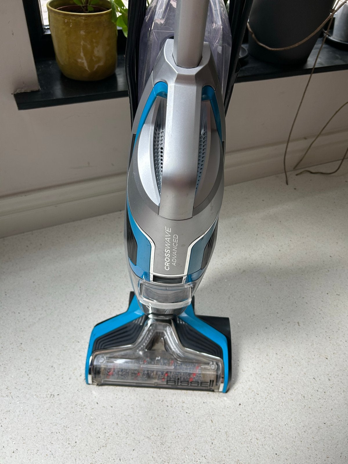 Bissell Crosswave Advanced 3-in-1 nat- en droogzuiger, Witgoed en Apparatuur, Overige merken, Gebruikt, Dweilfunctie, Reservoir