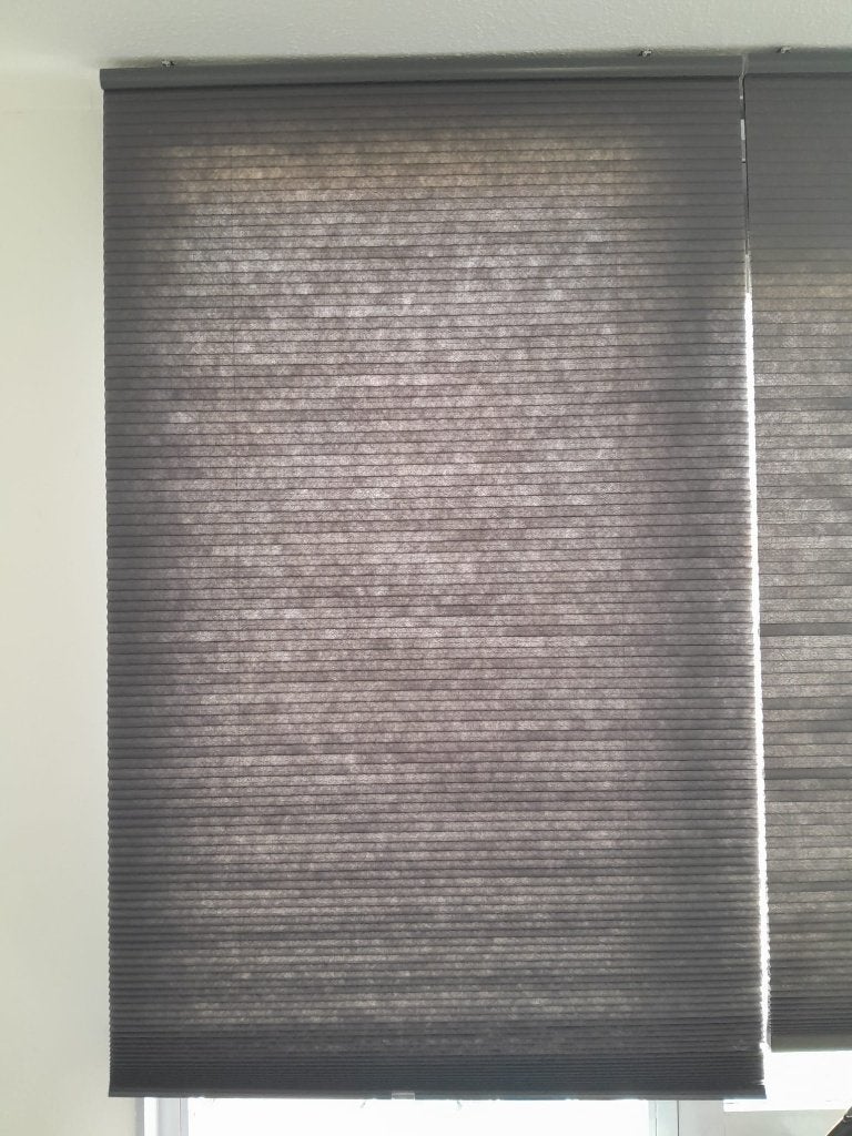 Grijze Plissé Gordijnen, Gebruikt, 200 cm of meer, Grijs, 50 tot 100 cm