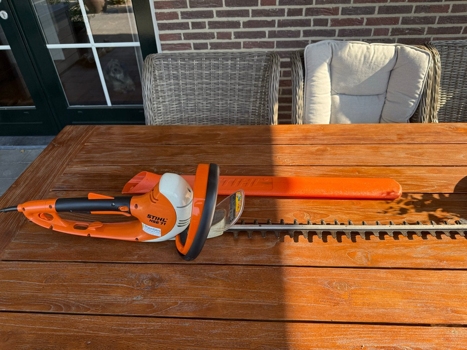 Stihl HSE 71 elektrische heggenschaar, Ophalen, Gebruikt, Elektrisch