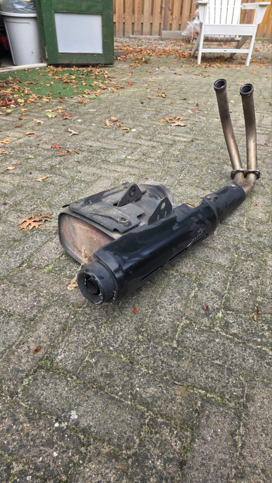 Originele Kawasaki Vulcan S uitlaat, Ophalen, Gebruikt