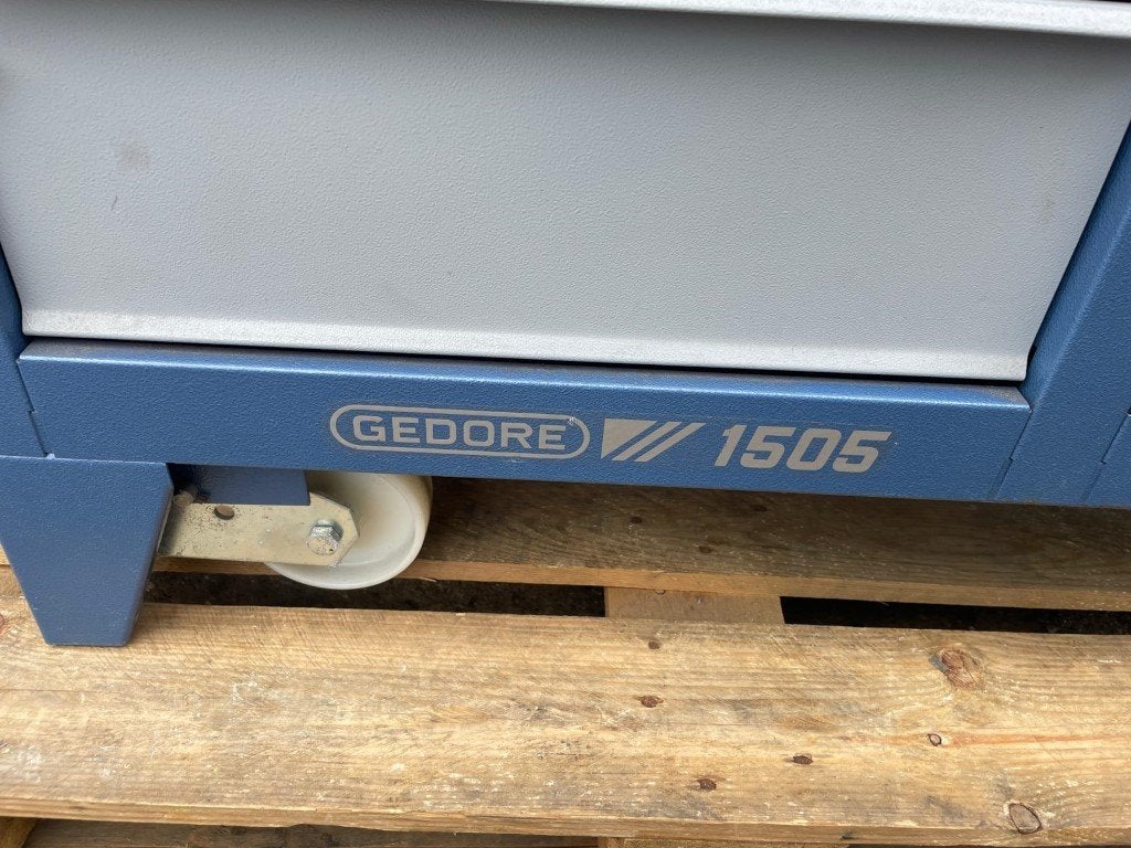 Gedore GW 1505, Verrijdbare werkbank, 1100mmx900mmx652mm, Ophalen, Gedore, Zo goed als nieuw, /
