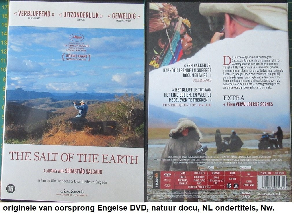 unieke natuur DVD, SALT,, Alle leeftijden, Ophalen of Verzenden, Nieuw in verpakking, Natuur