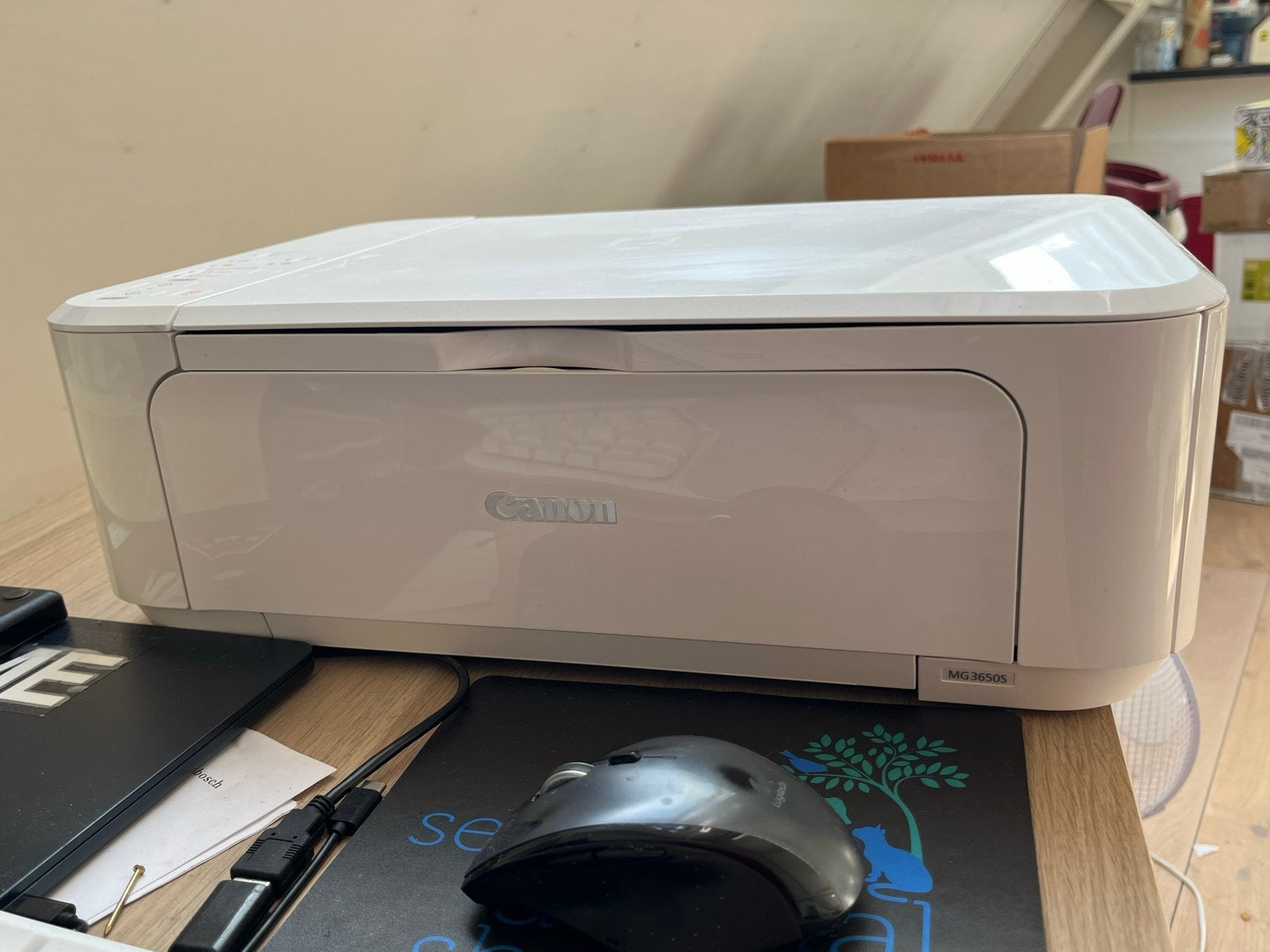 Canon MG3650S All-in-One Printer/Scanner - Den Bosch, Computers en Software, Gebruikt, Inkjetprinter, All-in-one, Draadloos