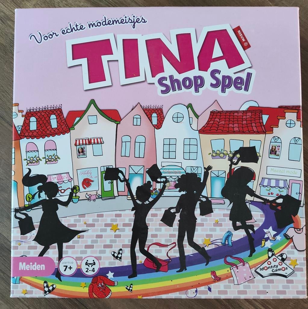 Tina Shop Spel - Voor echte modemeisjes, Hobby en Vrije tijd, Gezelschapsspellen | Bordspellen, Een of twee spelers, Ophalen, Zo goed als nieuw