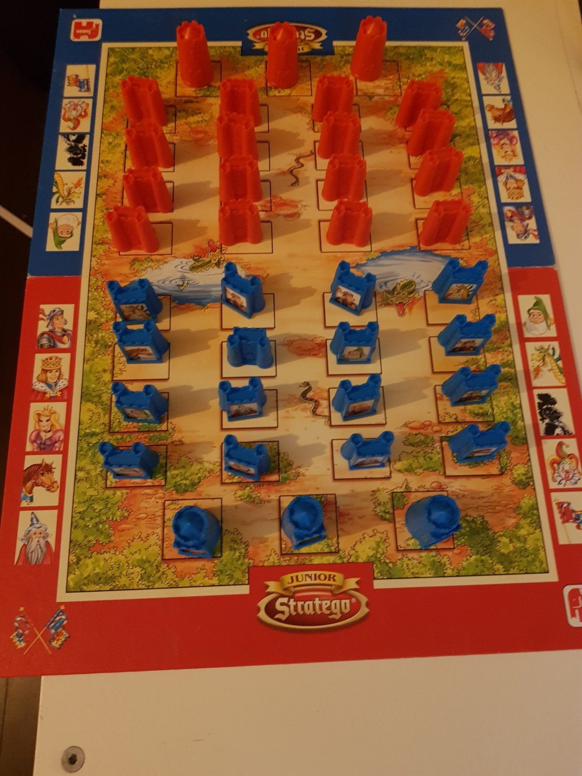 stratego junior, Hobby en Vrije tijd, Gezelschapsspellen | Bordspellen, Een of twee spelers, Ophalen of Verzenden, Gebruikt