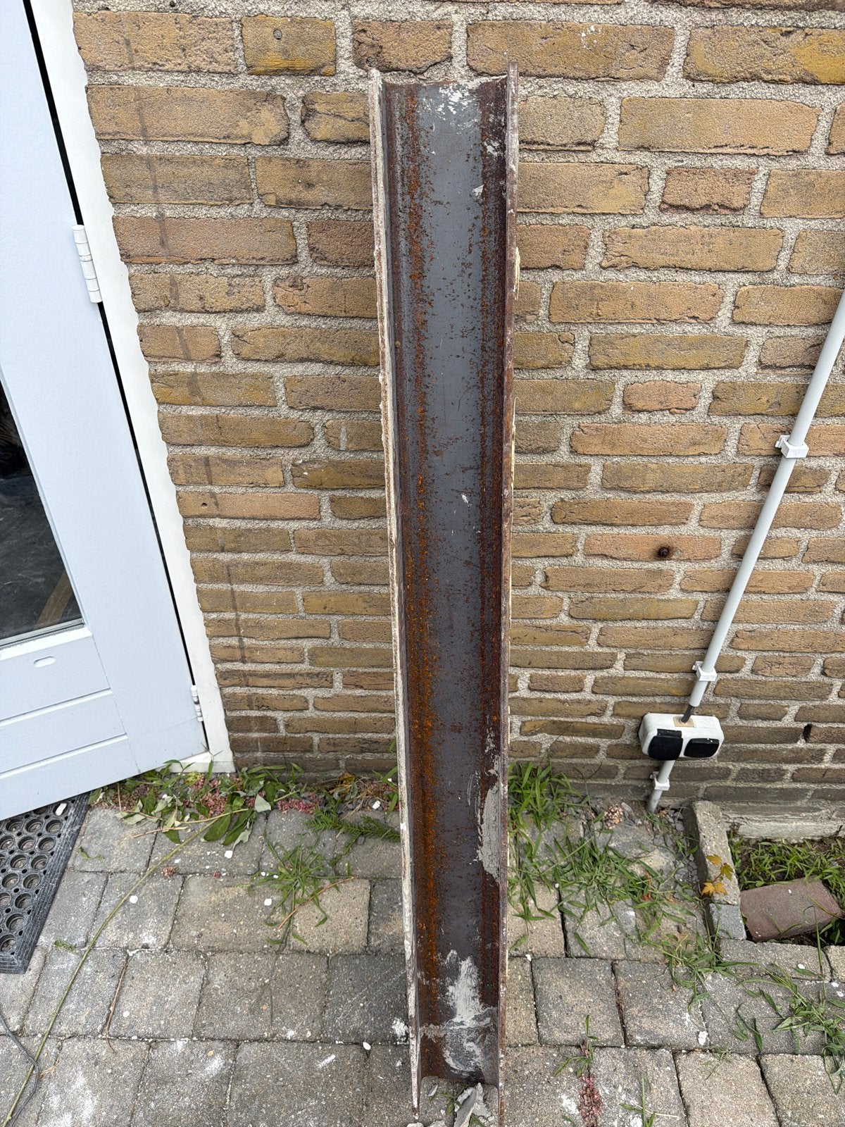 Stalen draagbalk, Ophalen of Verzenden, Gebruikt, IJzer
