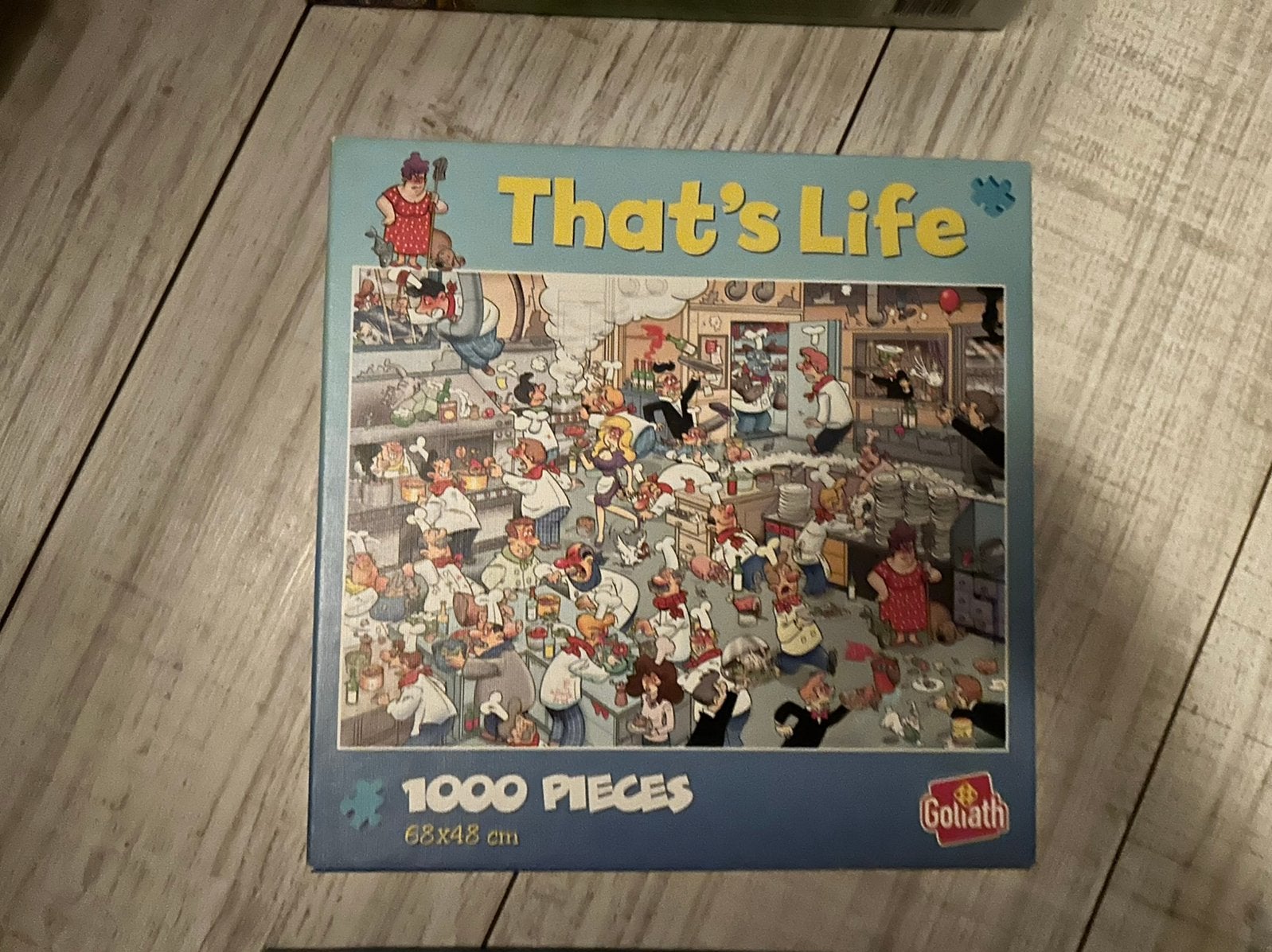 That’s life puzzel keuken, Ophalen, 500 t/m 1500 stukjes, Zo goed als nieuw, Legpuzzel