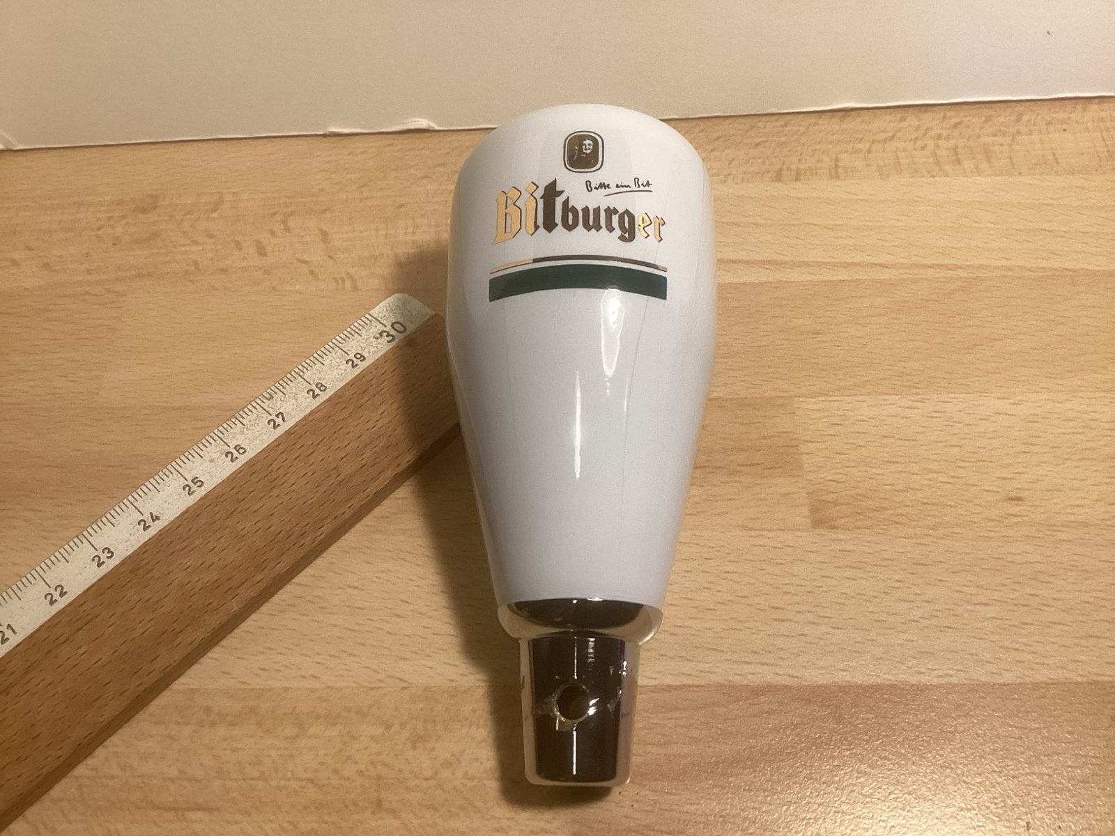 Bitburger Bier Taphendel.   Tapknop, Ophalen of Verzenden, Zo goed als nieuw