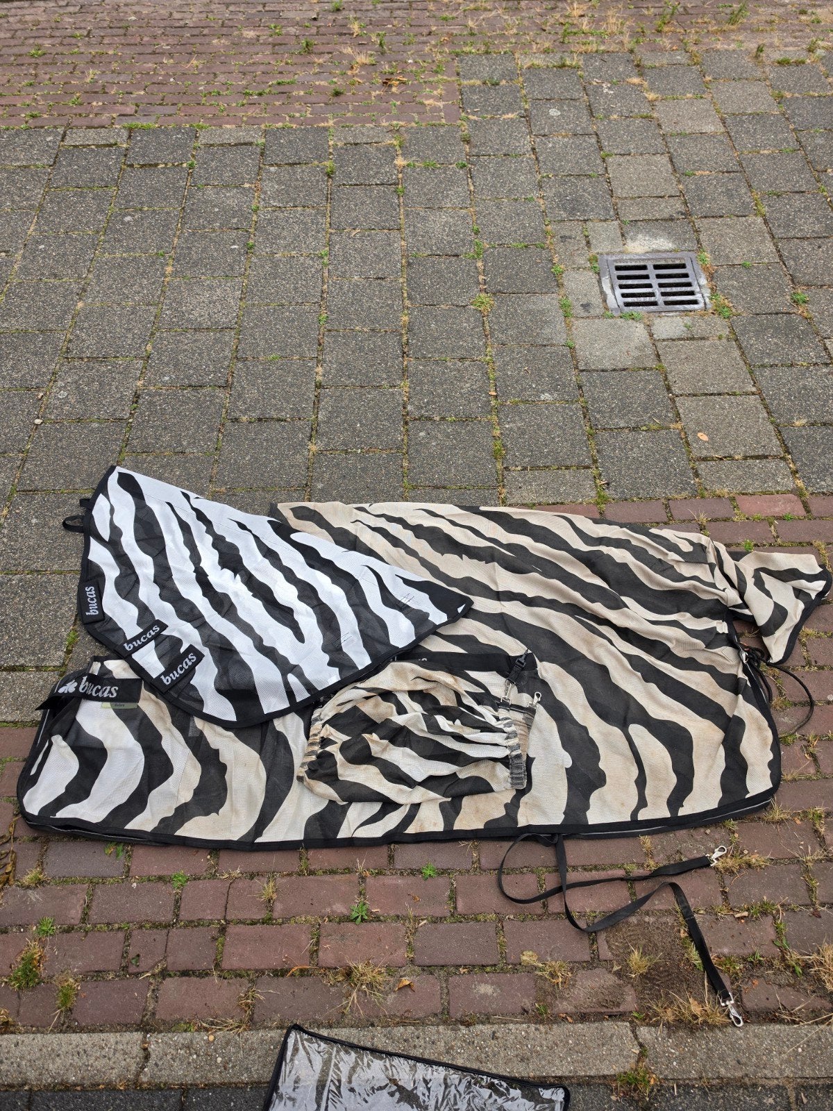 Bucas vliegedeken 6,6 198cm, Dieren en Toebehoren, Gebruikt, Mesh, Vliegendeken, Full (L)