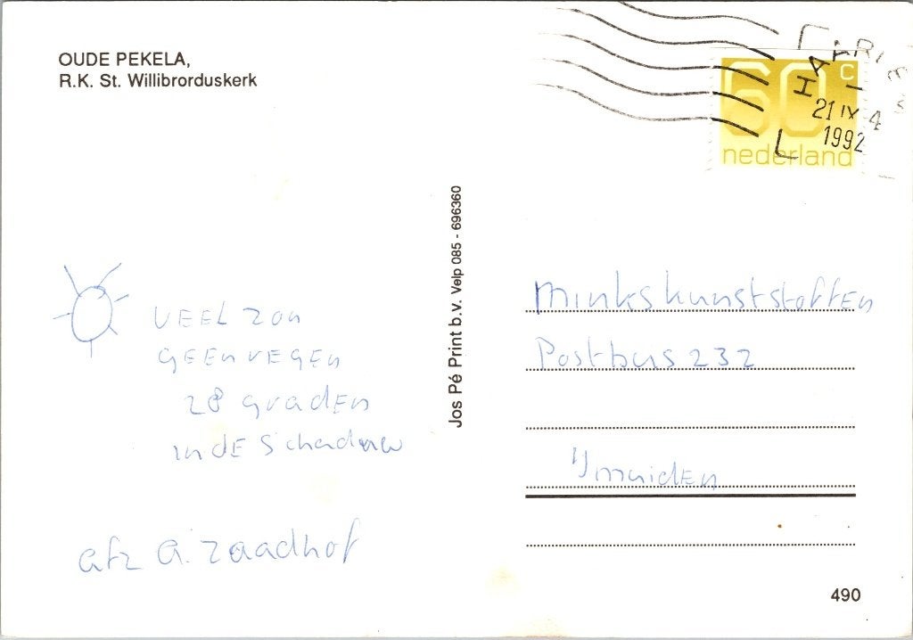 Oude Pekela - 45 oude ansichtkaarten, Verzenden, 1960 tot 1980, Ongelopen, Groningen